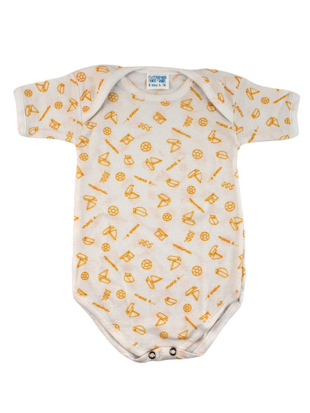 body mezza manica in cotone stampato  3