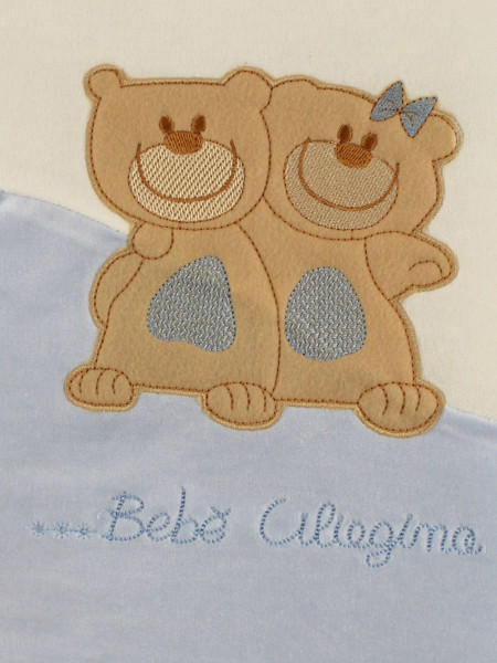 copertina neonato per culla ciniglia, little friends 2