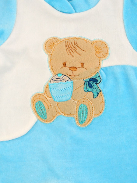Tutina Neonato ciniglia. Tutina Cookie Bear 2