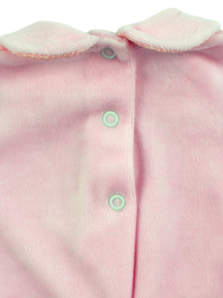 Tutina Neonato in ciniglia. Tutina amore di mamma e papà 6