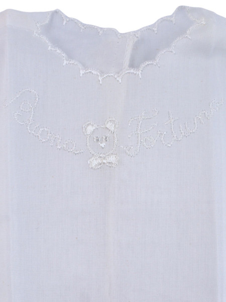 camicina nascita buona fortuna in cotone. camicina bonne chance 2