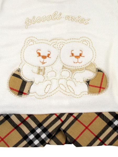 completino neonato interlock, piccoli orsetti miei 2