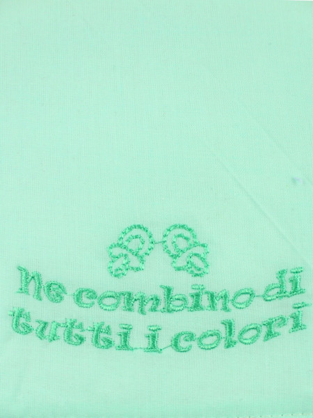 bavaglino neonato cotone. bavaglino combina guai 2