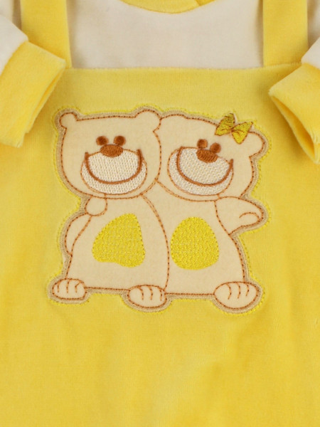 Tutina Neonato in ciniglia. Tutina Migliori Amici 2