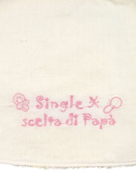 bavaglino neonata cotone. bavaglino sono single 2