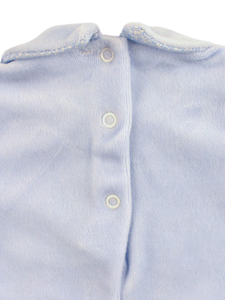 Tutina Neonato in ciniglia. Tutina amore di mamma e papà 3