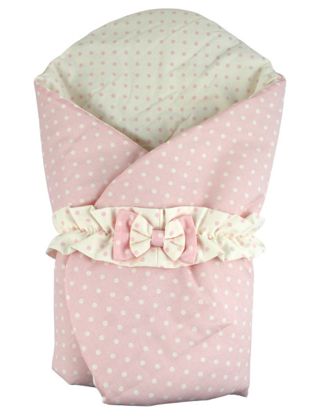 sacco nanna double face pois in cotone imbottito Rosa Taglia unica