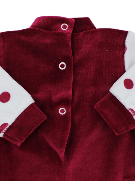 Tutina salopette neonata ciniglia. Tutina teddy bear 3