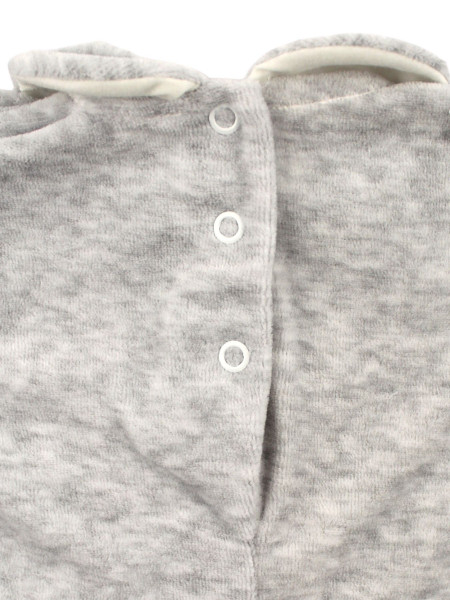 vestitino neonata in ciniglia con balza. Ciao kitty 3