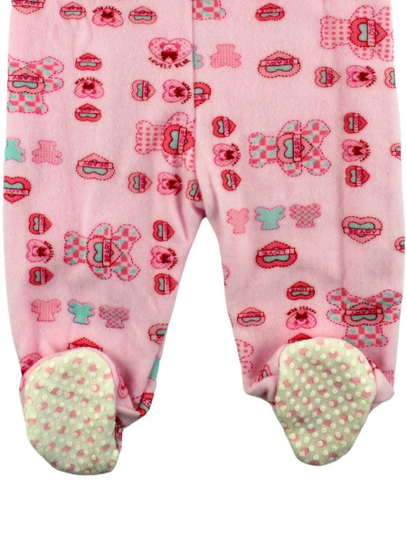pigiama neonato in velour misto cotone. Caldo Pigiamone 4