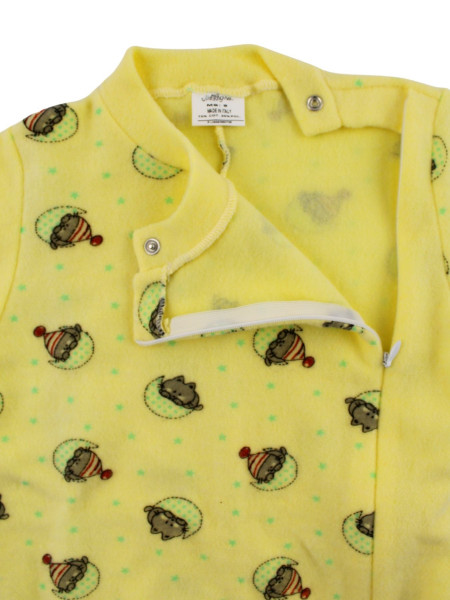 pigiama neonato in velour misto cotone. Caldo Pigiamone 2