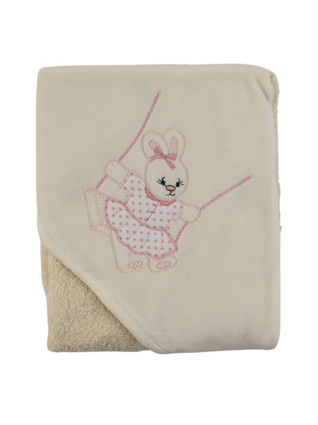 accappatoio triangolo neonata altalena  3