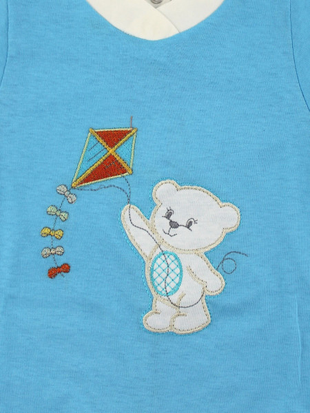 Tutina Orsetto con'aquilone in cotone 2