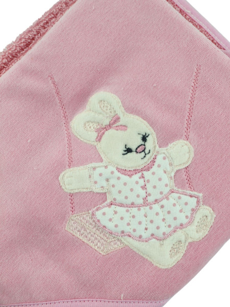 accappatoio triangolo neonata altalena  2