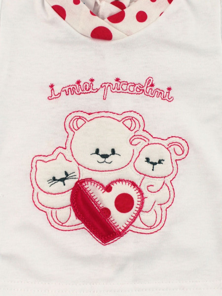 completino neonato cotone a pois happy child 2