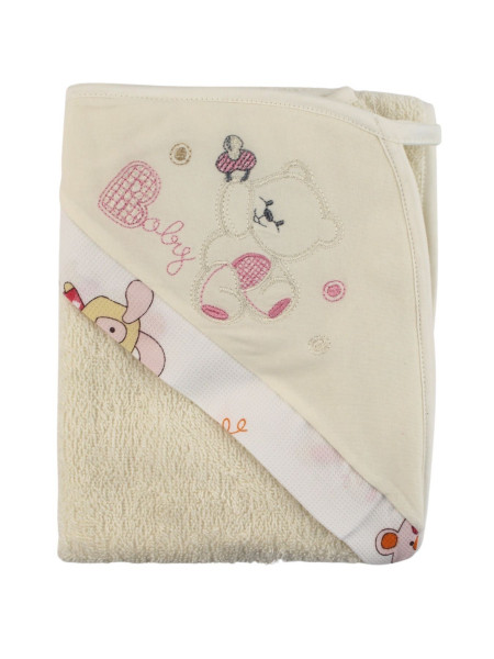 accappatoio neonato triangolo in spugna baby 3