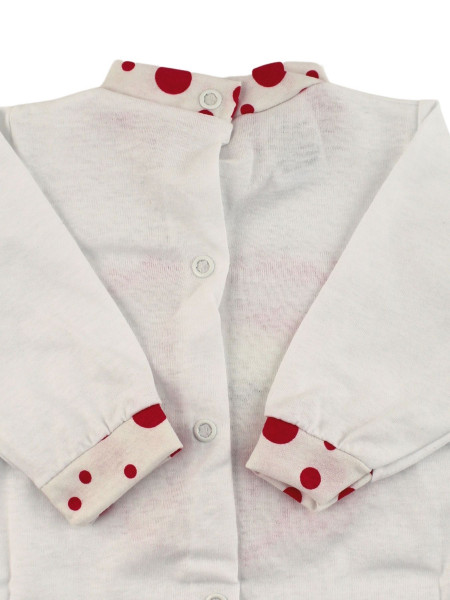 completino neonato cotone a pois happy child 3