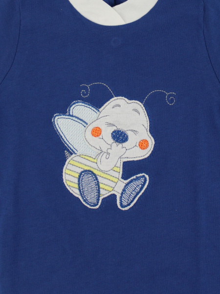 Tutina neonato cotone apetta se la ride 2