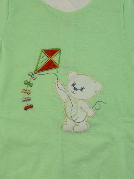 Tutina Orsetto con'aquilone in cotone 2