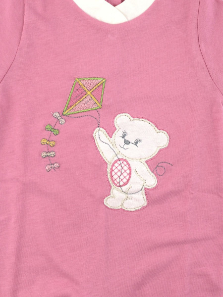 Tutina Orsetto con'aquilone in cotone 2