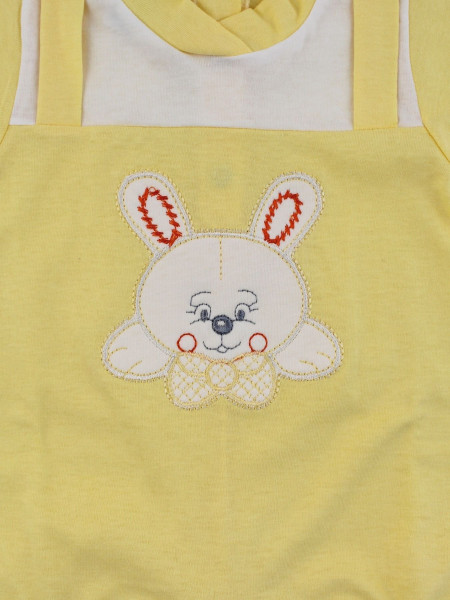 pagliaccetto cotone coniglietto con il fiocco 2