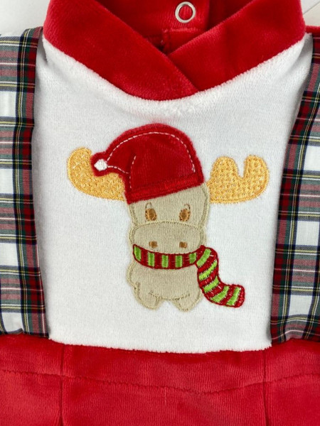 tutina natalizia ciniglia renna rudolph  2