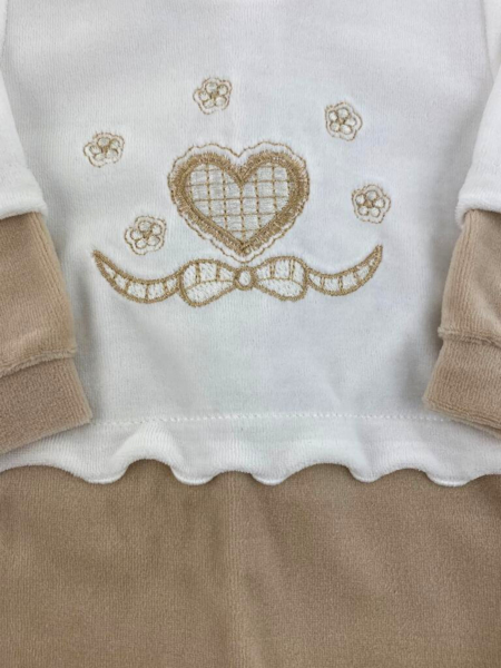 tutina neonata invernale in ciniglia  2