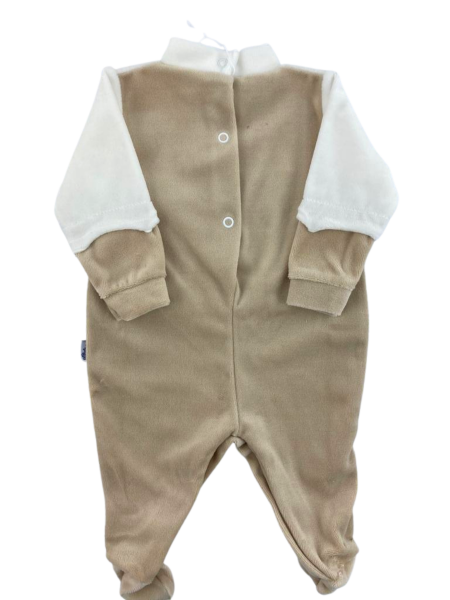 tutina neonata invernale in ciniglia  3