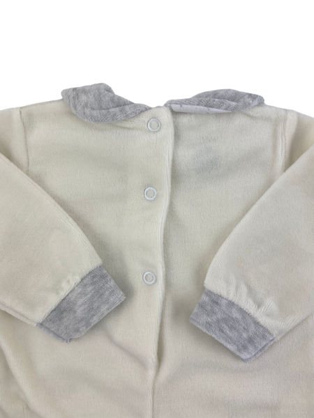 tutina neonata ciniglia dolci cuori 3