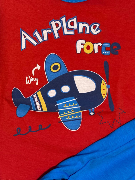 pigiama estivo bimbo in cotone manica corta e pantaloncino 2