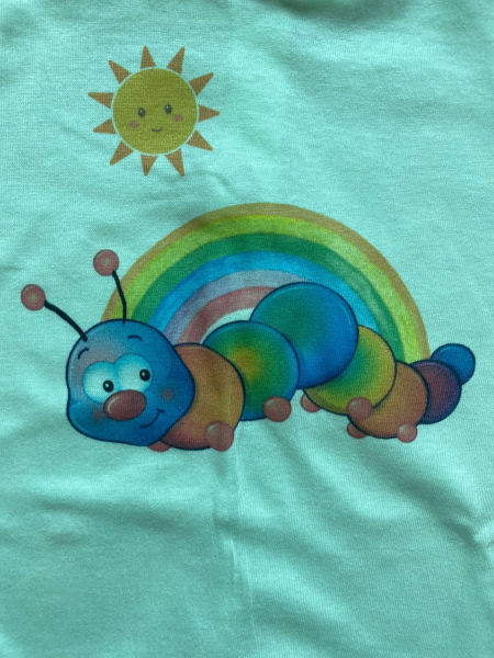 pagliaccetto neonato estivo in cotone bruchetto 2