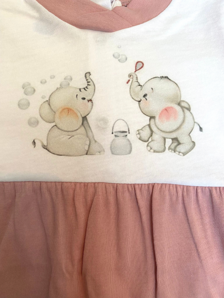 pagliaccetto estivo in cotone per neonato 2