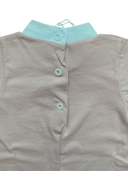 pagliaccetto neonato estivo in cotone 3