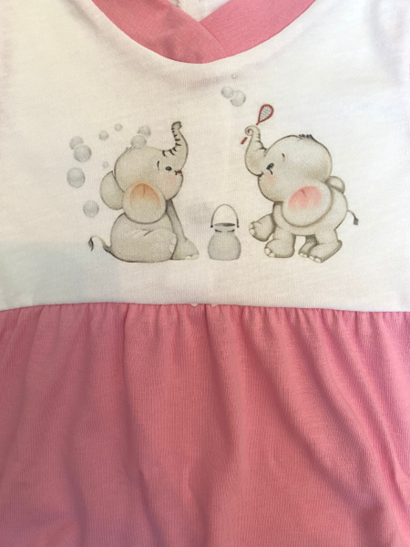 pagliaccetto estivo in cotone per neonato 2