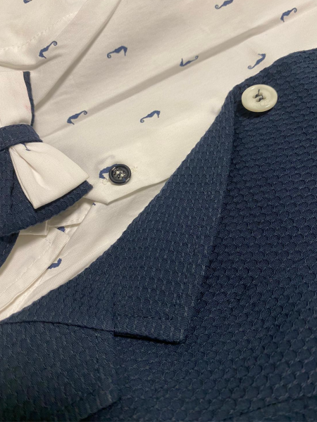 completo elegante neonato 4pz firmato 3