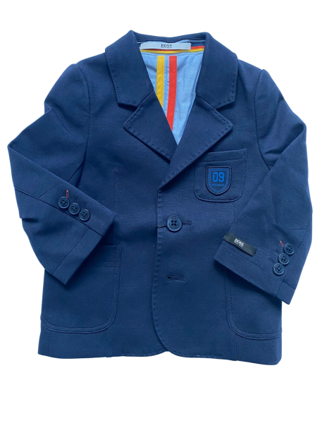 giacca elegante per neonato blu hugo boss Blu Taglia 6-9 mesi