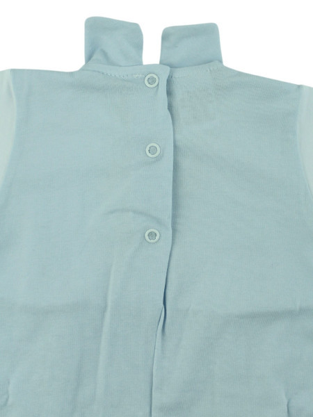 Tutina neonato bielastica Orsetto con il papillon in cotone 2