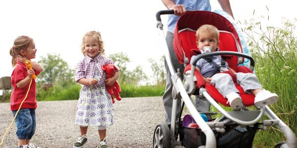 Le prime passeggiate del neonato