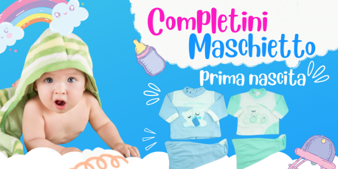 completini prima nascita maschietto